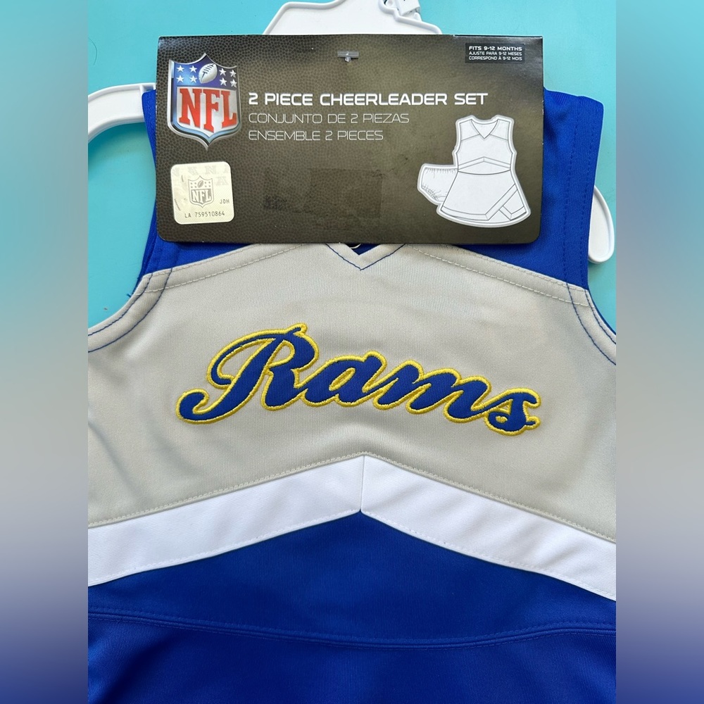 NFL LA Rams Cheerleader Set